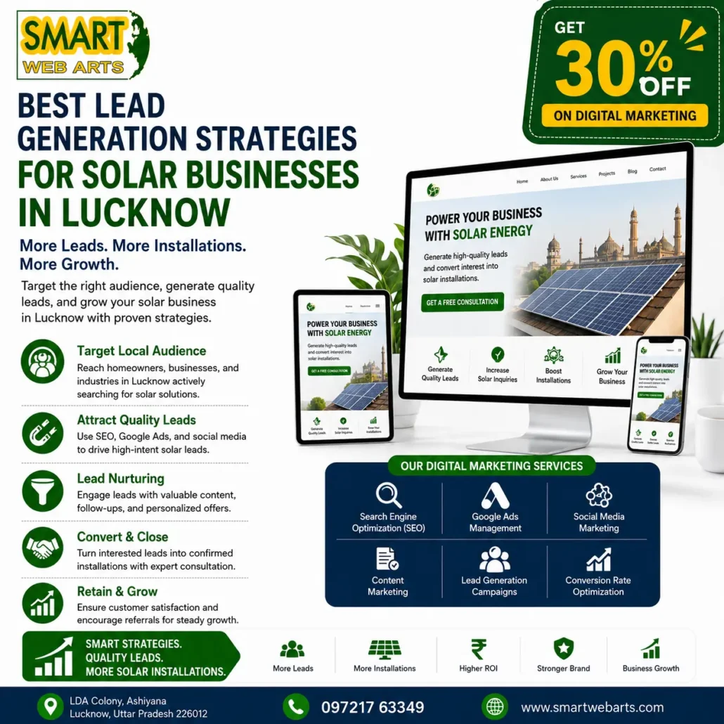 Lead generation for solar Business