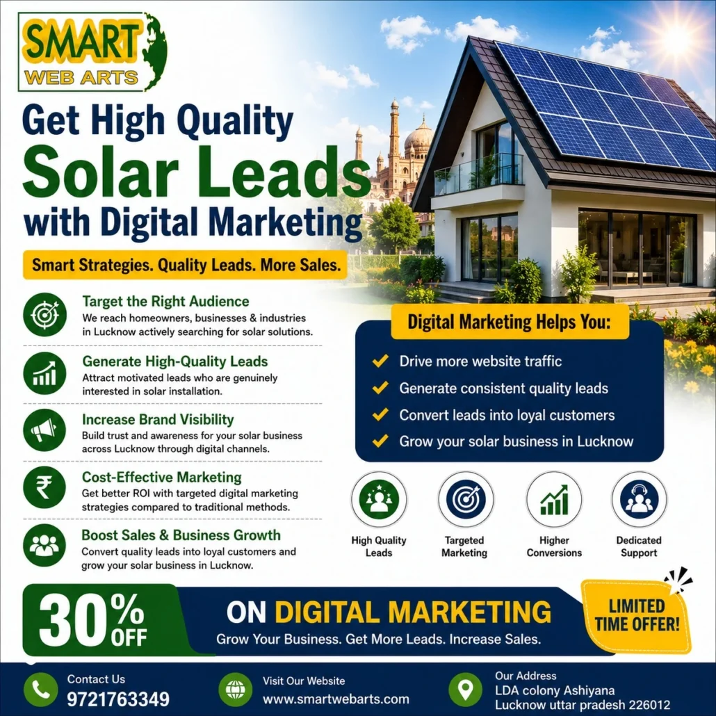 Solar Leads Generation with Digital Marketing