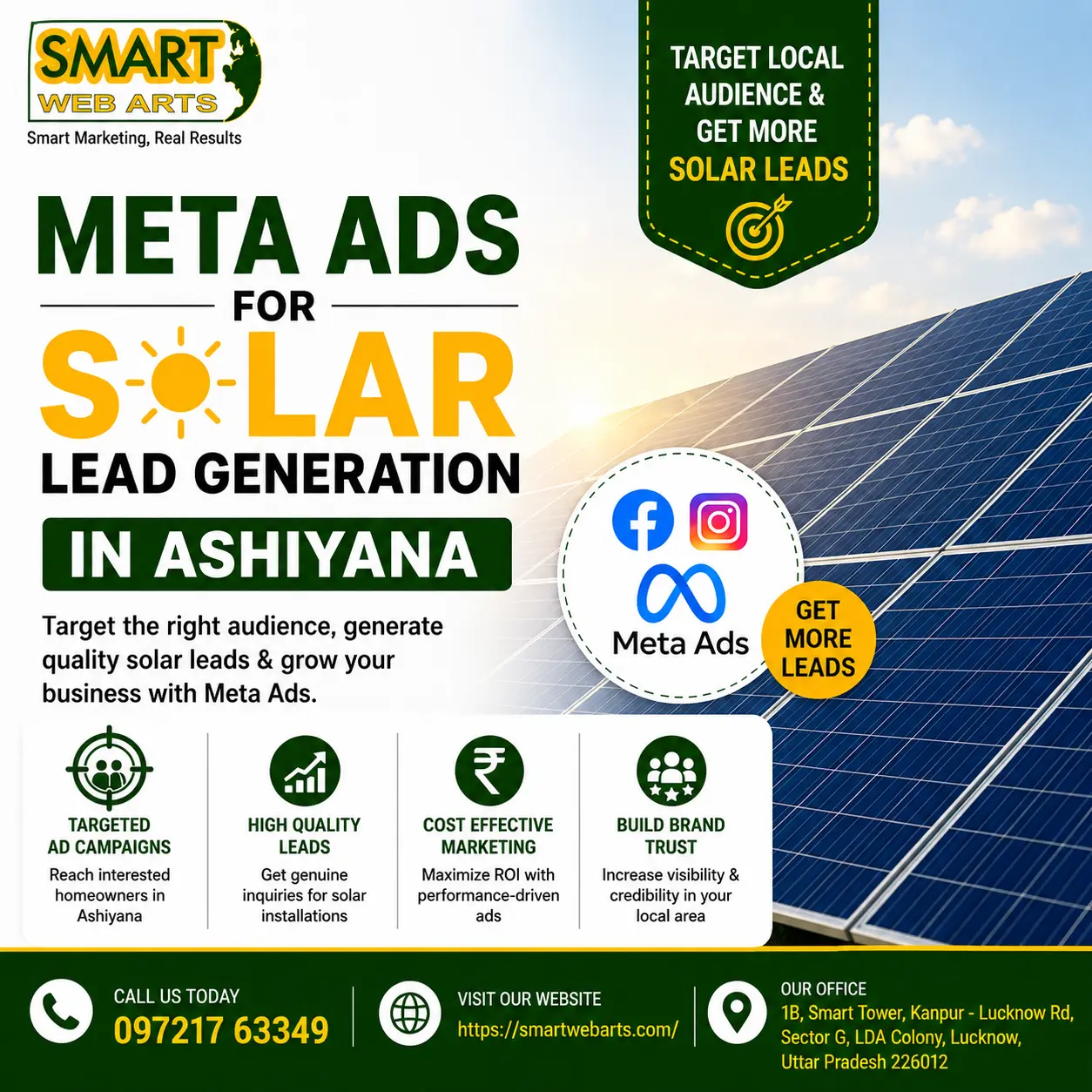 Meta ads for solar business