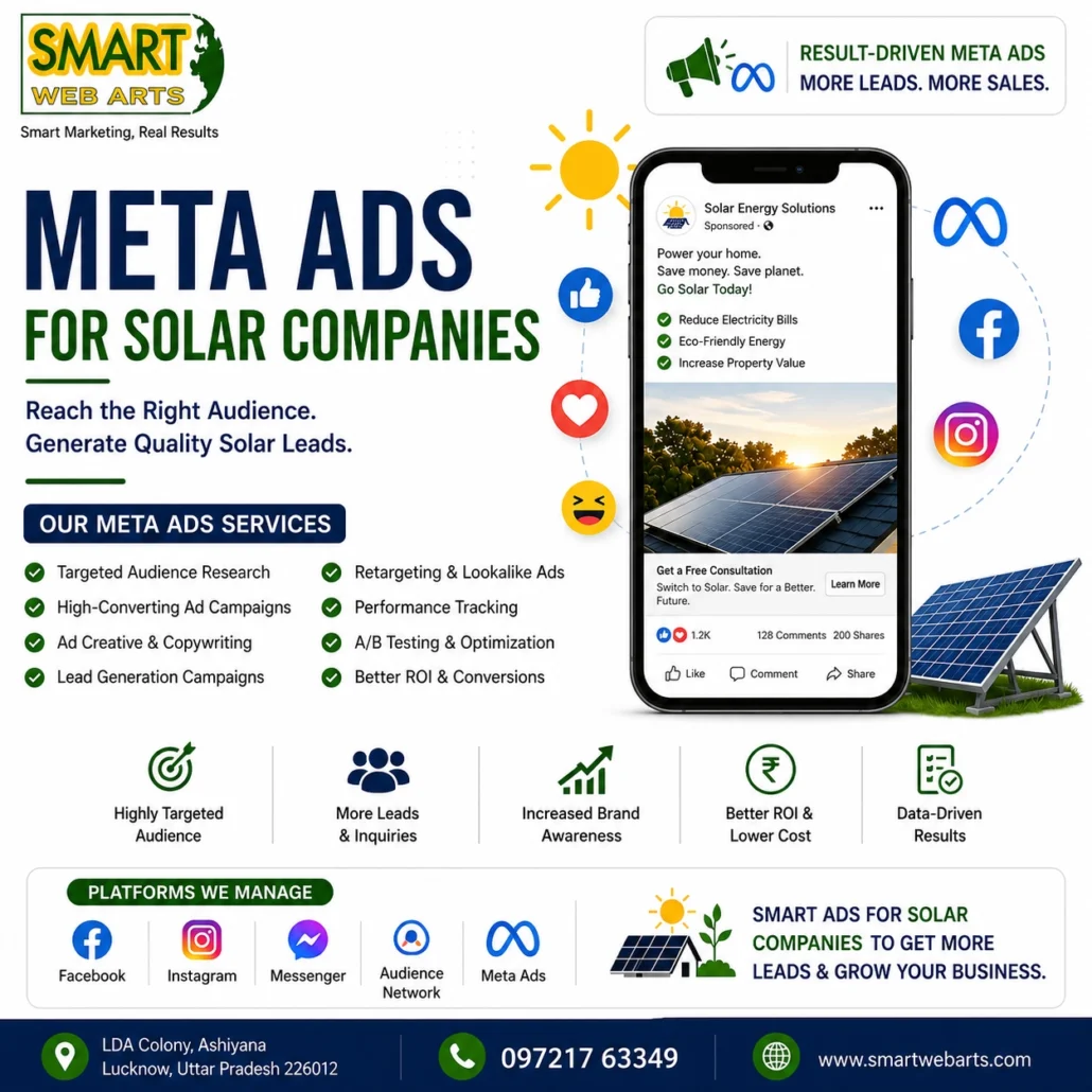 Meta ads for solar business