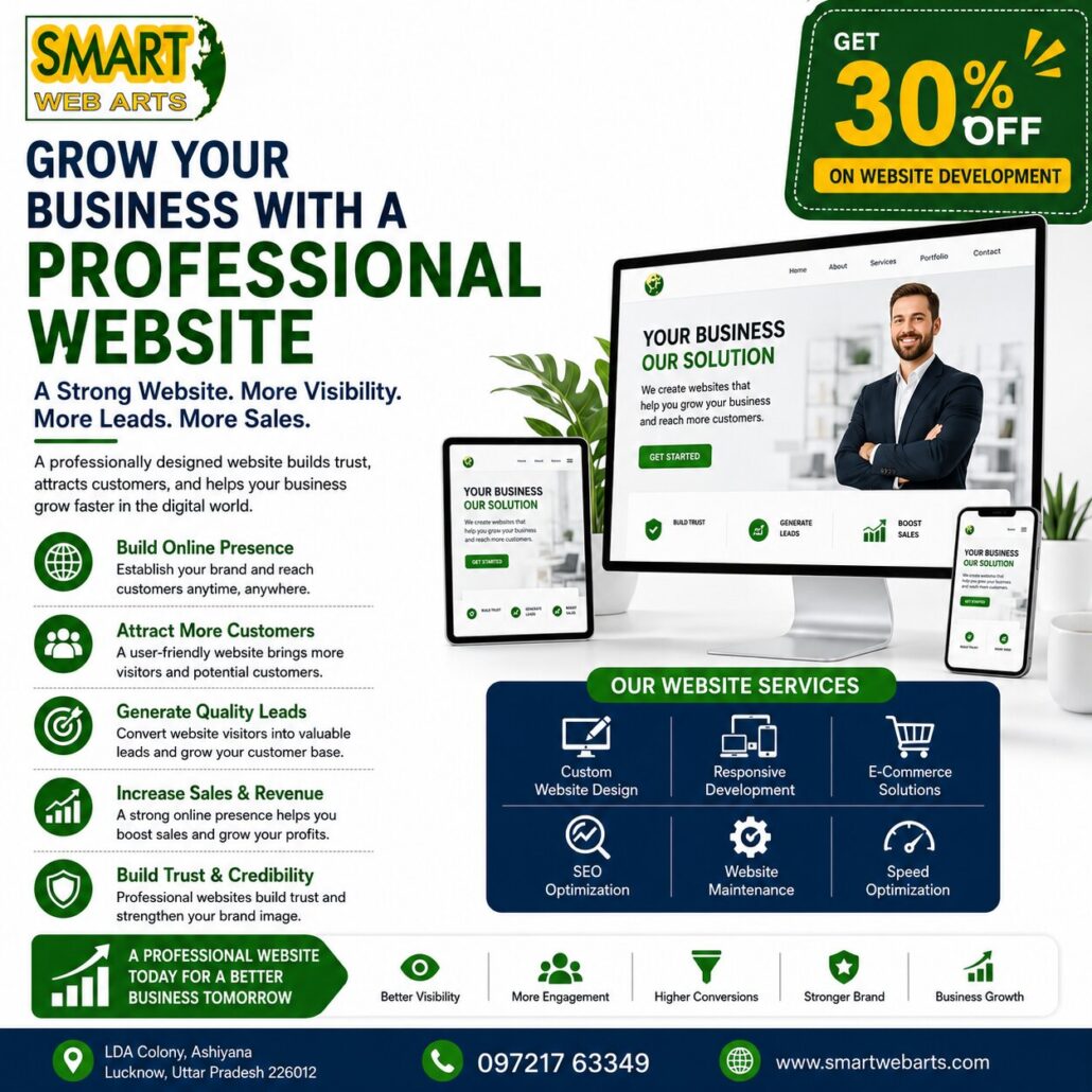 professional website for business growth
